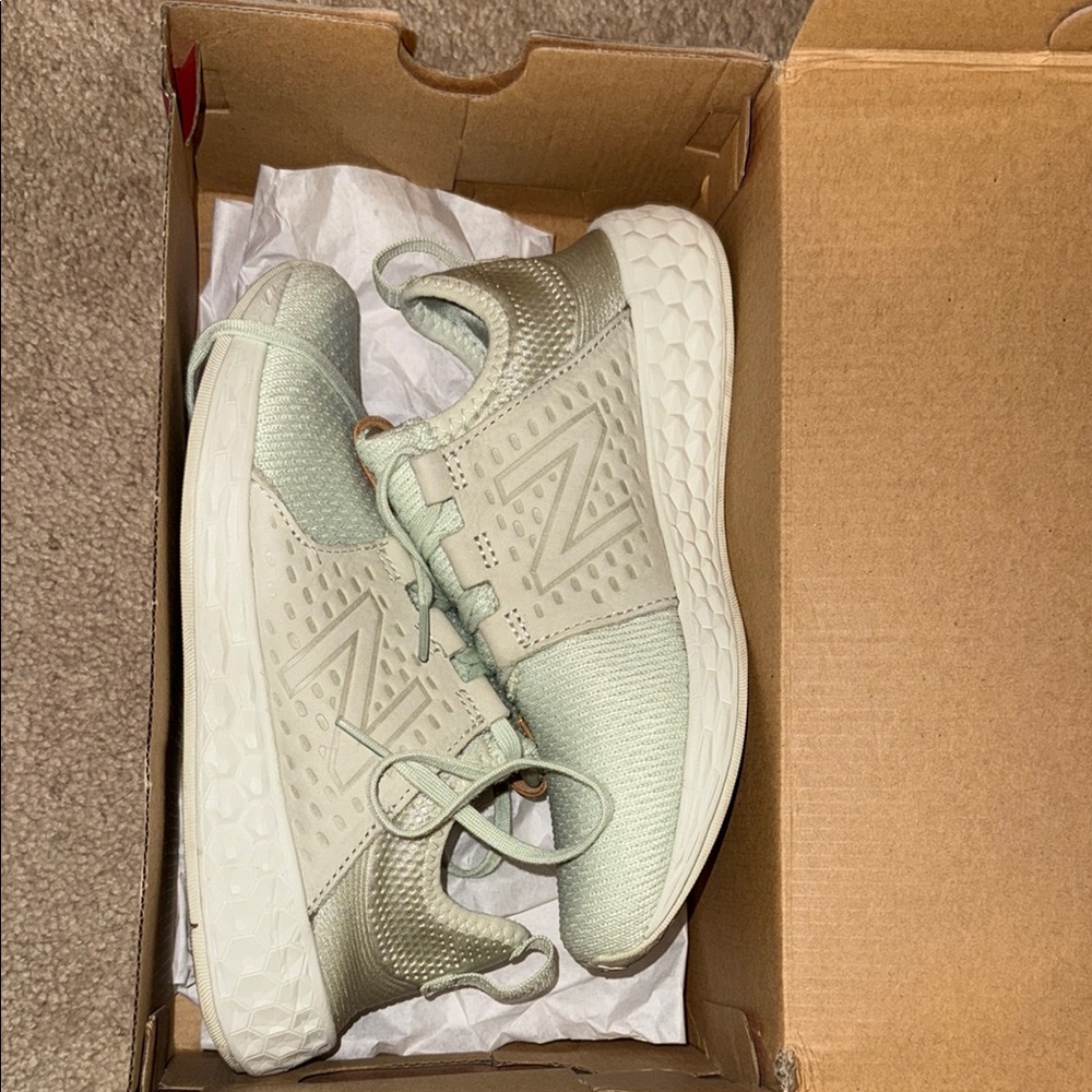 New Balance Mint Green Athletic Shoes